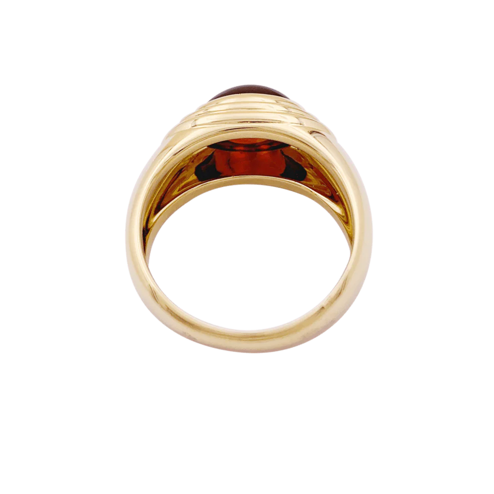 Bague Boucheron, "Jaïpur", or jaune, grenat. - Image 4