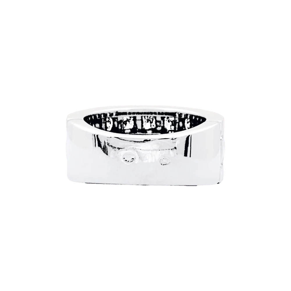 Bague Boucheron, or blanc et diamants. - Image 3