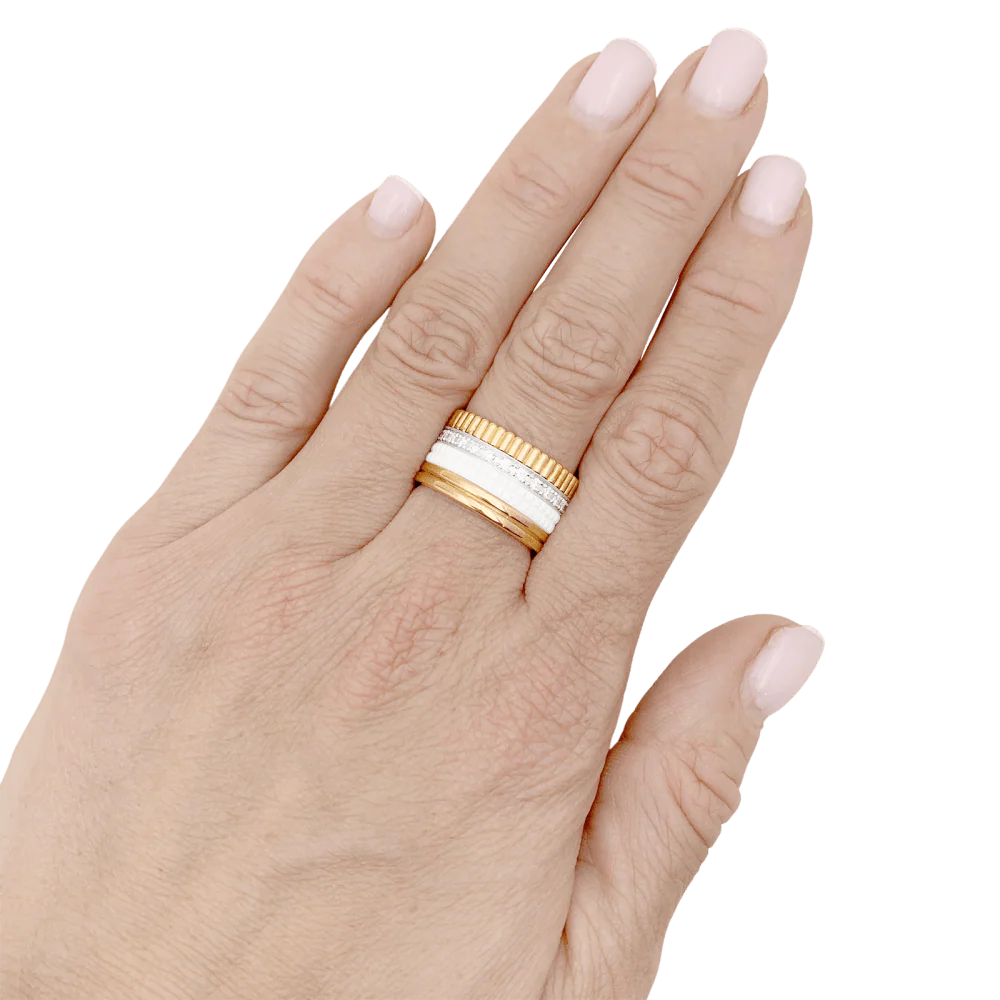Bague BOUCHERON, "Quatre White Edition". - Image 5