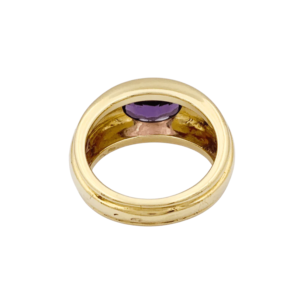Bague Boucheron, "Roxane", or jaune, améthyste. - Image 4