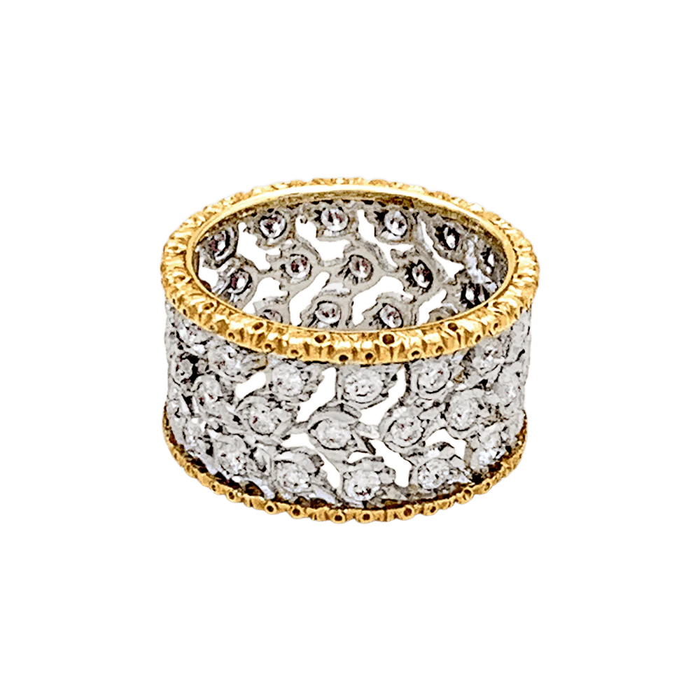 Bague Buccellati, « Éternelle Band », deux ors. - Image 4
