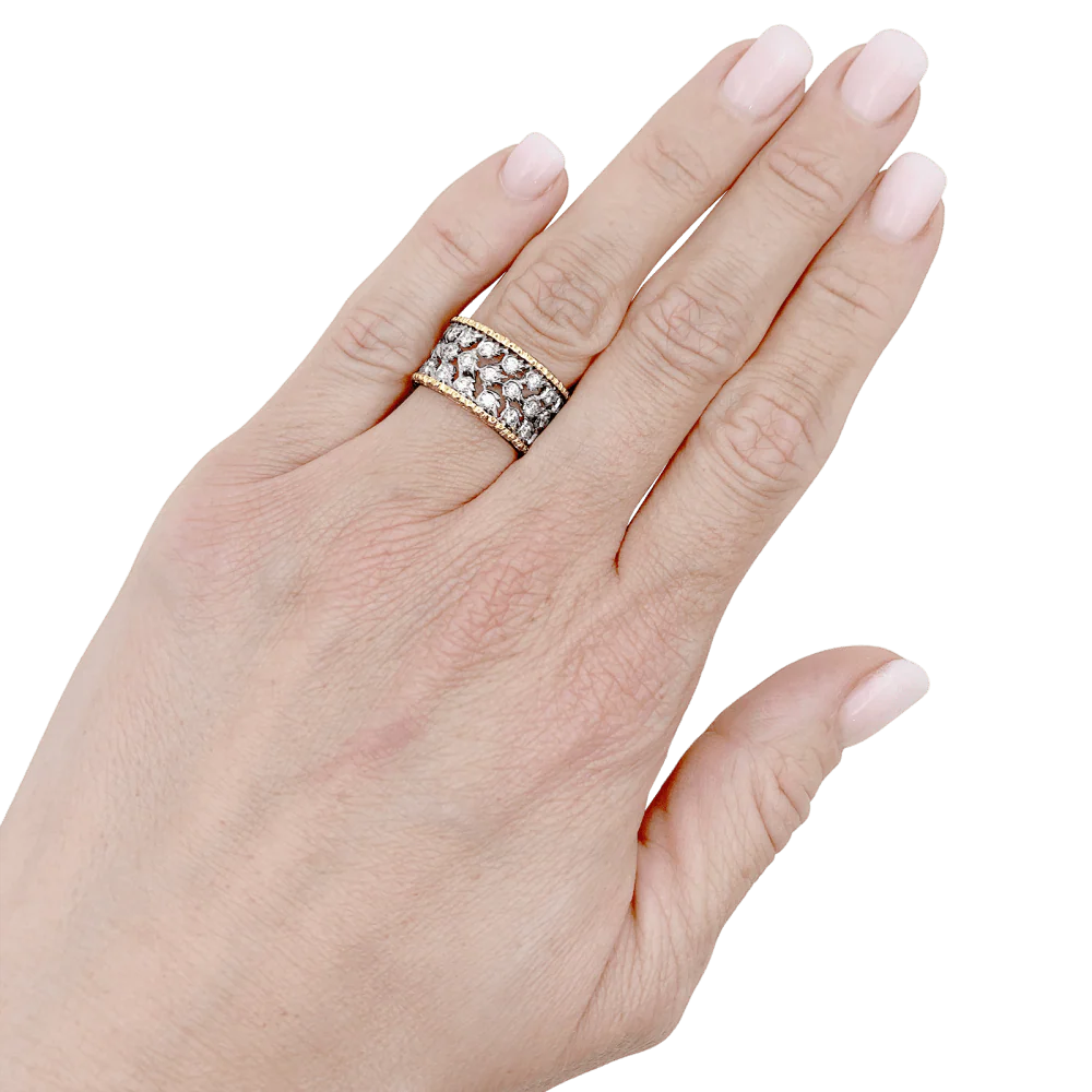 Bague Buccellati, « Éternelle Band », deux ors. - Image 5