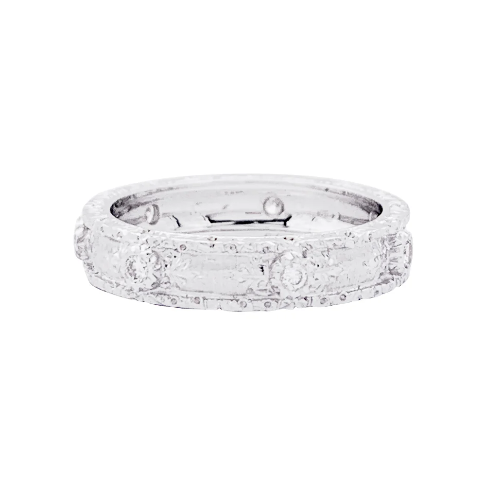 Bague Buccellati "Eternelle Macri Capri" or blanc, diamants. - Image 3