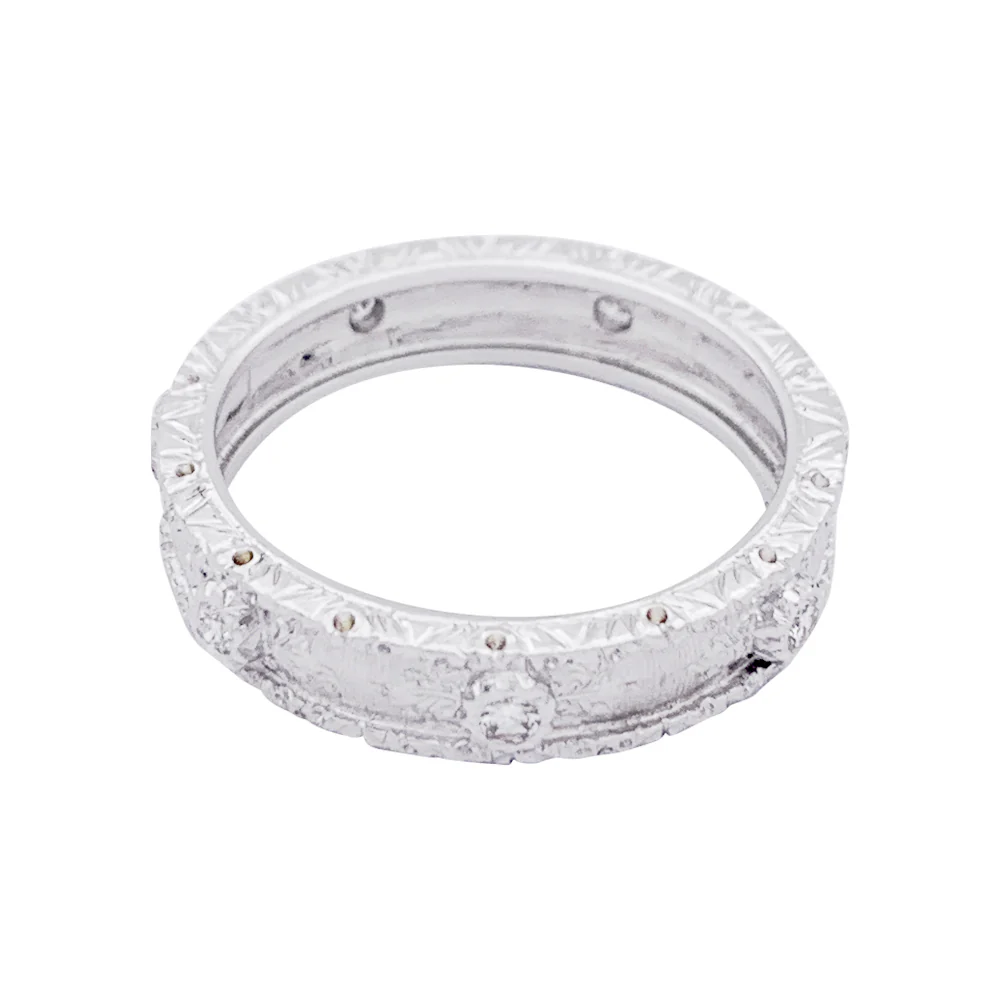 Bague Buccellati "Eternelle Macri Capri" or blanc, diamants. - Image 4