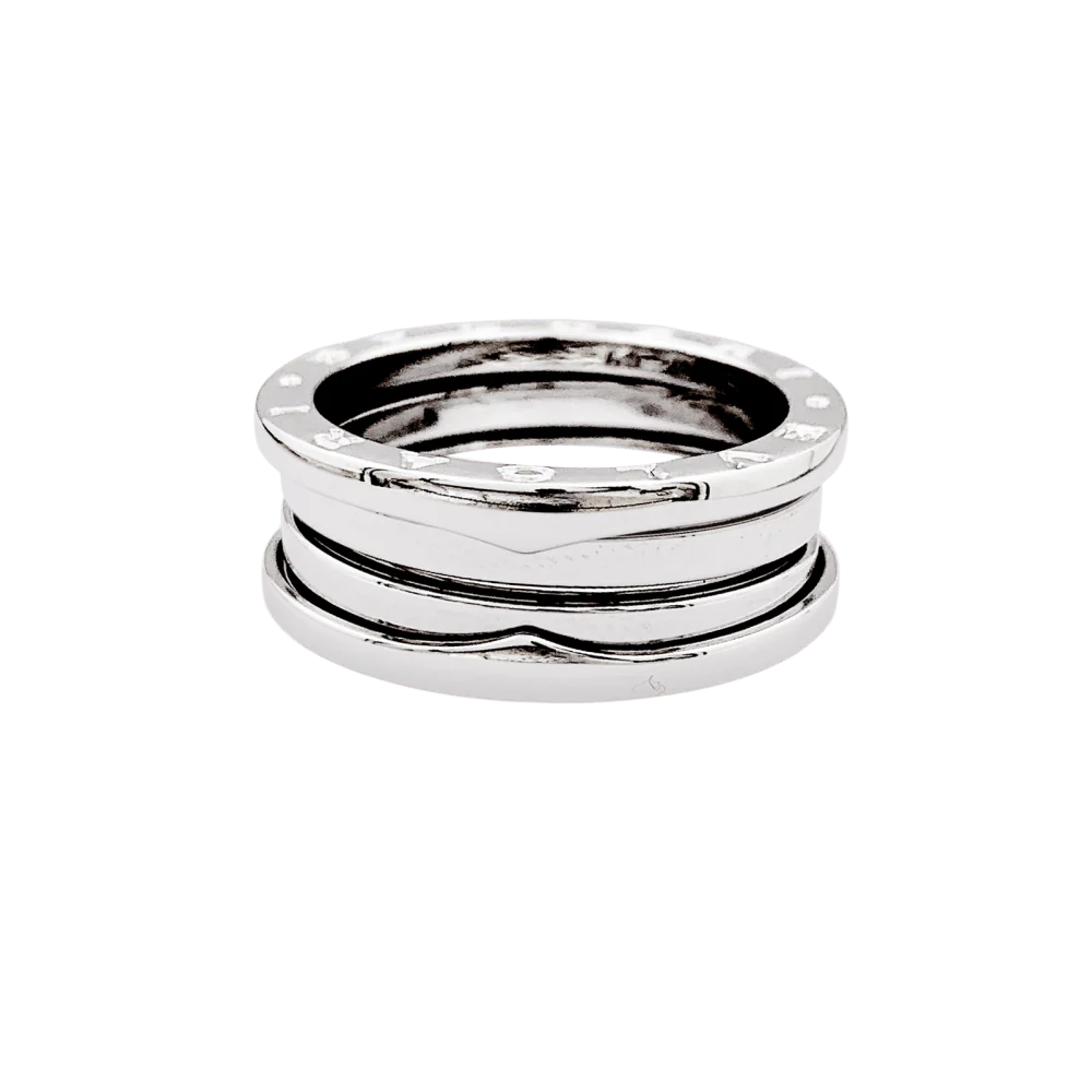 Bague Bulgari, « B.Zéro 1 », or blanc. - Image 2