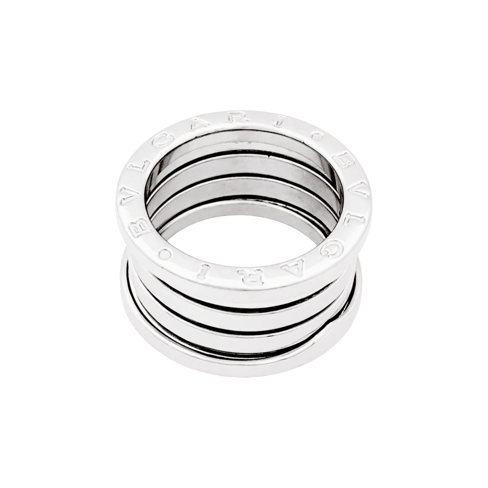 Bague Bulgari, "B.Zero1", or blanc. - Image 2