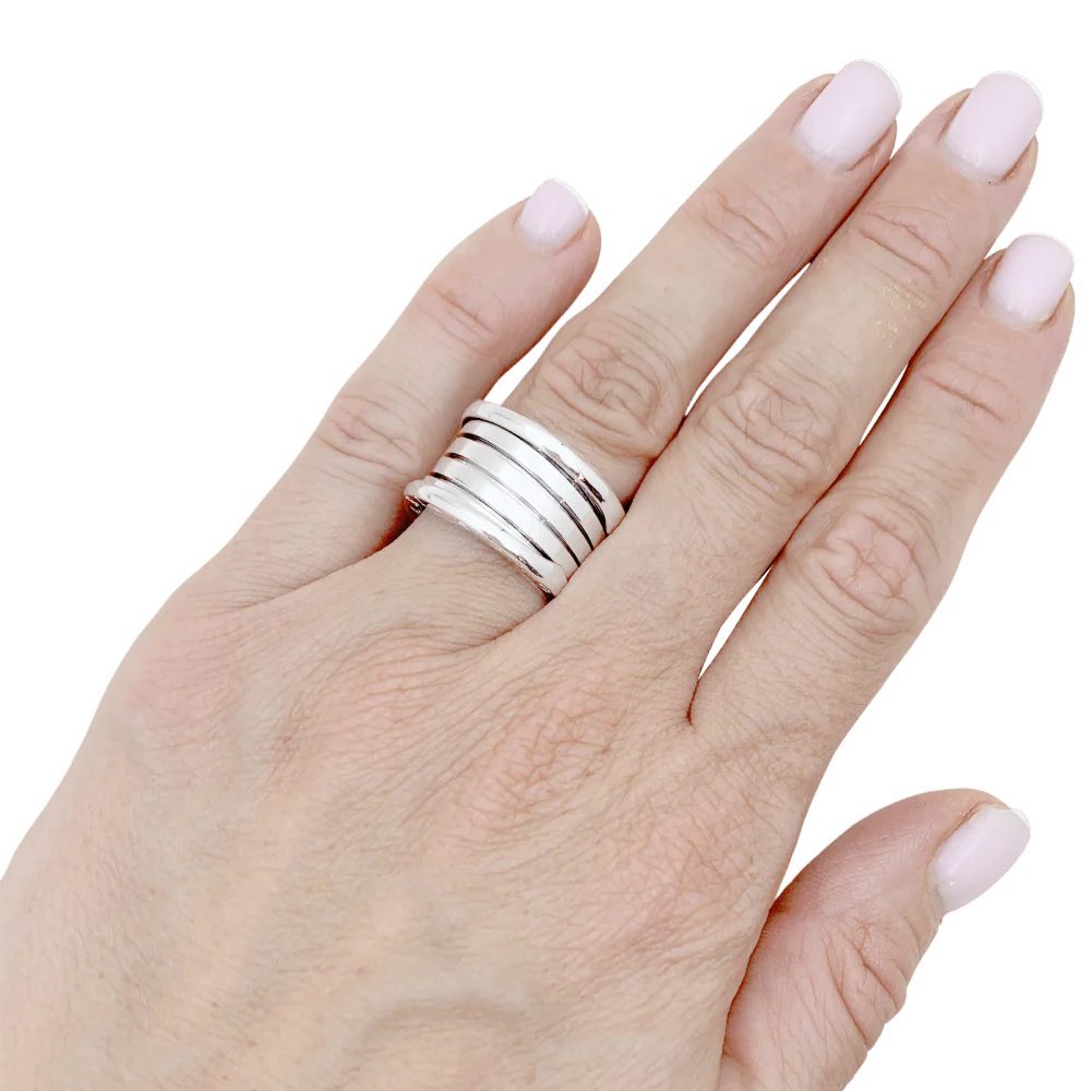 Bague Bulgari, "B.Zero1", or blanc. - Image 5
