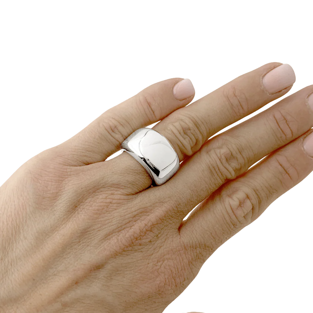 Bague Cartier, "Nouvelle vague" or blanc. - Image 5