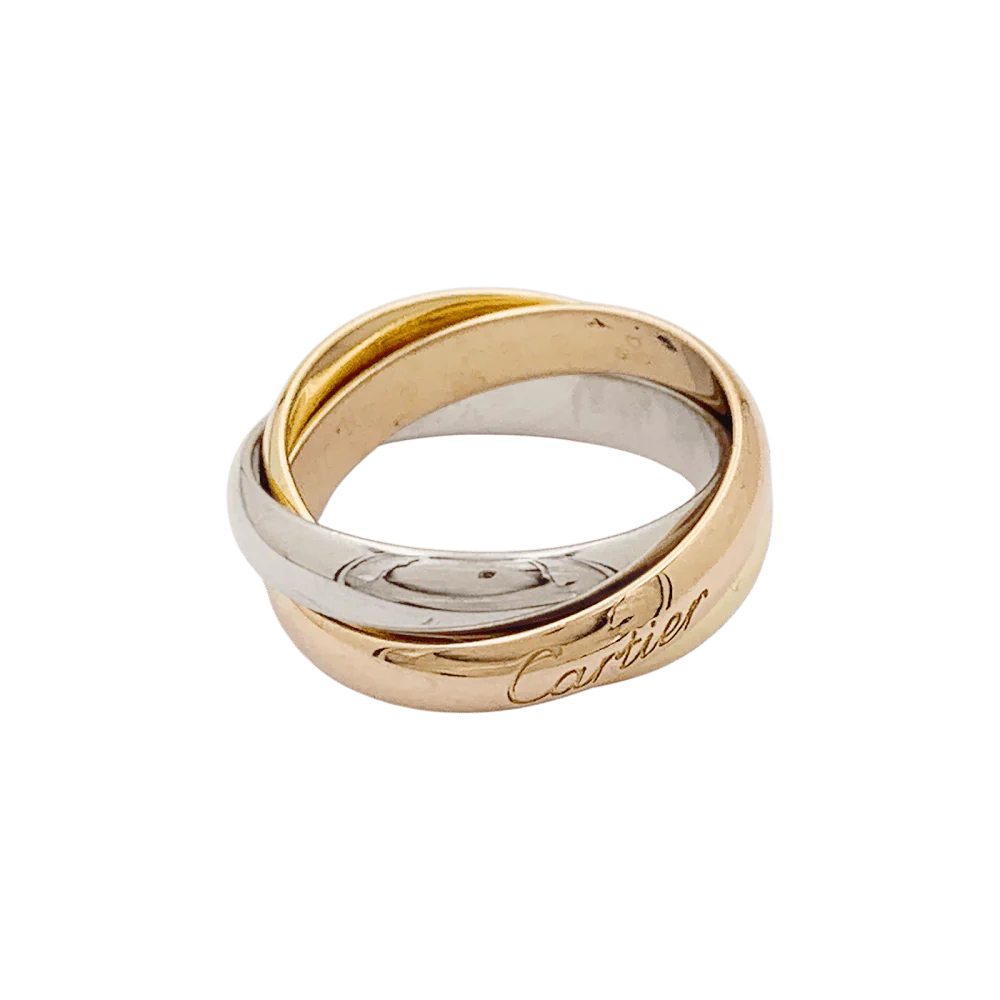 Bague Cartier, "Trinity", 3 tons d'or. - Image 4
