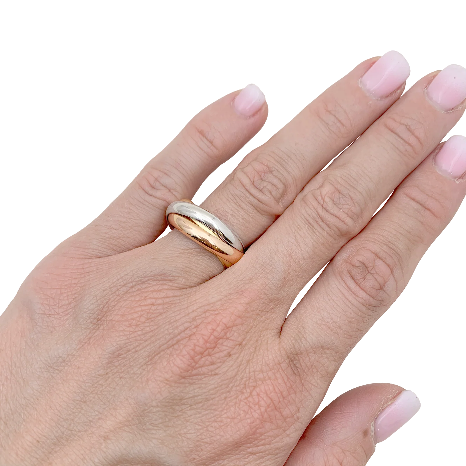 Bague Cartier, "Trinity Classique", 3 ors. - Image 5