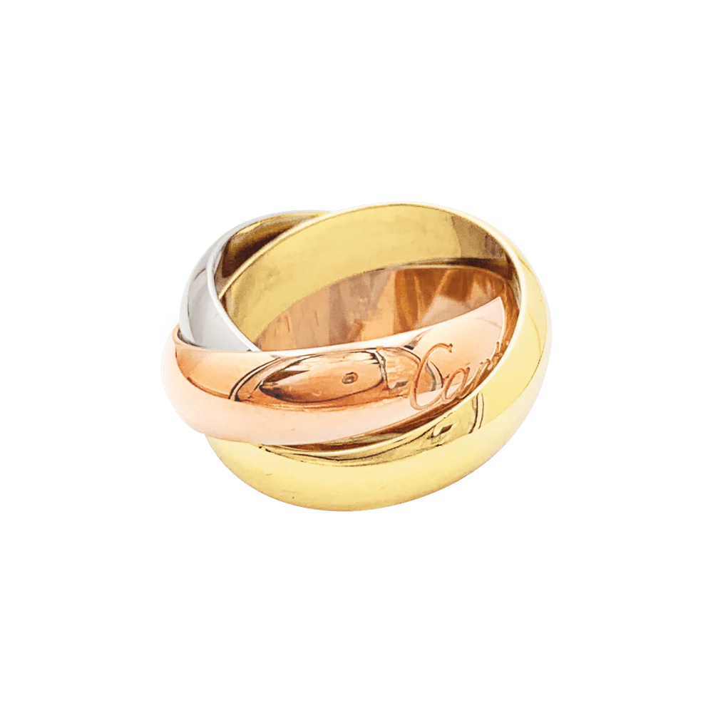 Bague Cartier, "Trinity", or jaune, or blanc, or rose. - Image 4