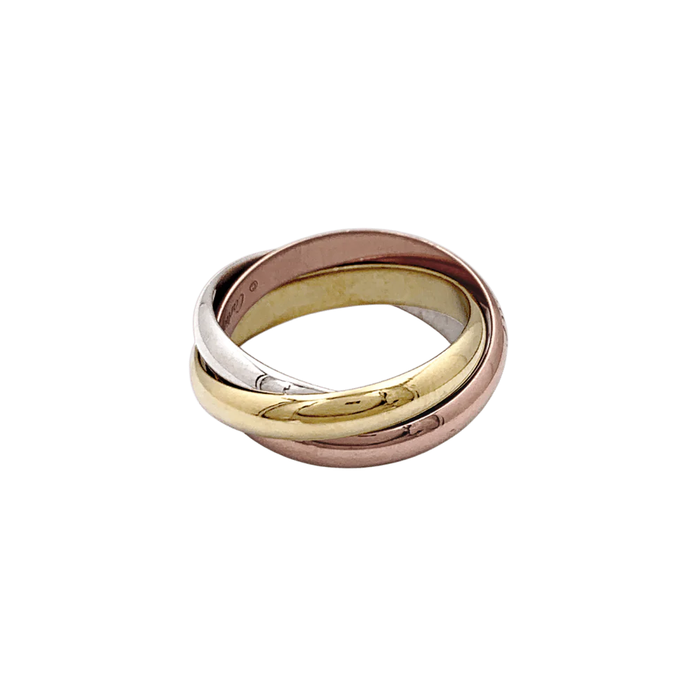 Bague Cartier, "Trinity", trois ors. - Image 2