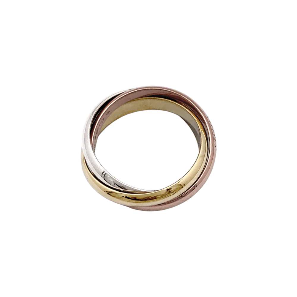 Bague Cartier, "Trinity", trois ors. - Image 4