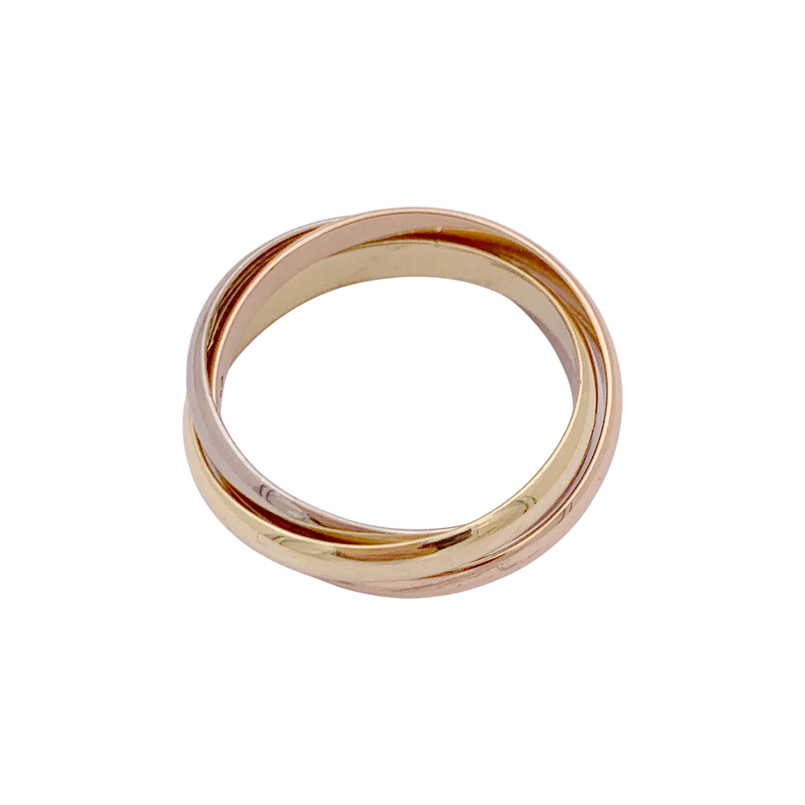 Bague CARTIER Trinity, trois ors. - Image 4