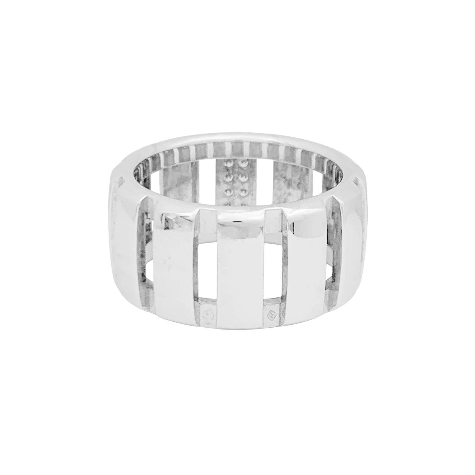 Bague Chaumet, "Class One", or blanc, diamants. - Image 3