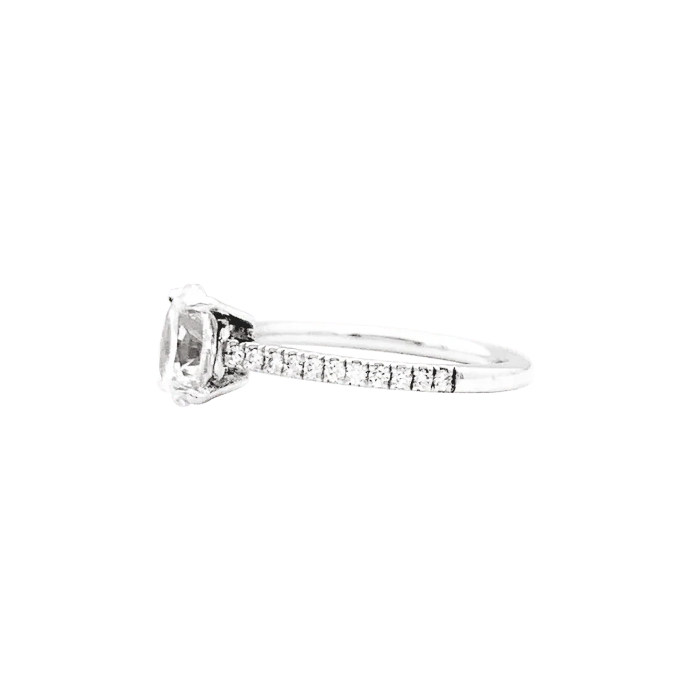 Bague diamant ovale, 1ct. - Image 3