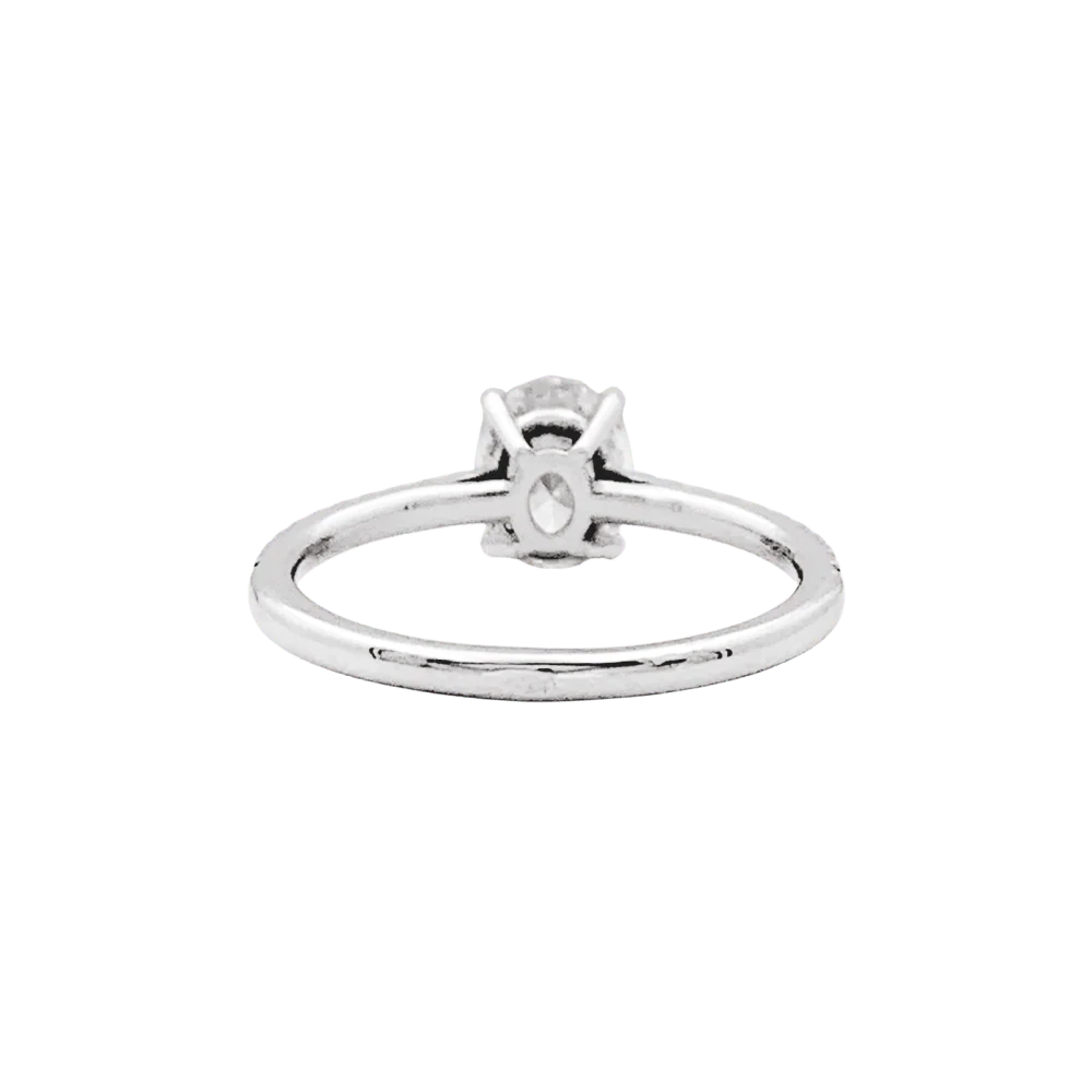 Bague diamant ovale, 1ct. - Image 5