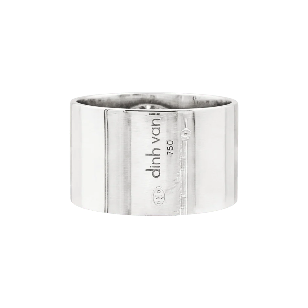 Bague Dinh Van, "Anthea", or blanc et diamants. - Image 5