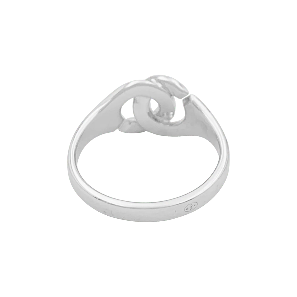 Bague Dinh Van, "Menottes R8", or blanc. - Image 3