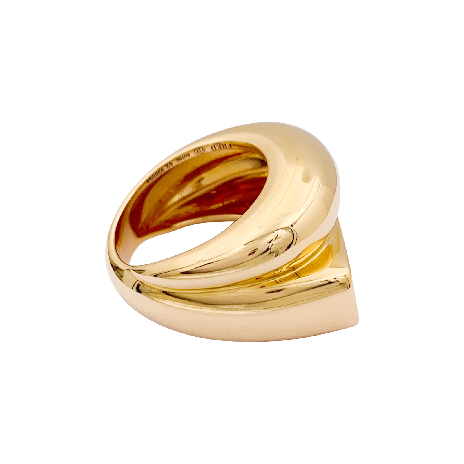 Bague Fred, "Success" or rose, diamants. - Image 3