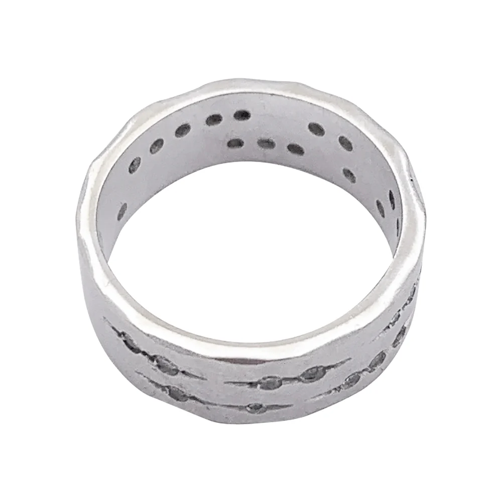 Bague H.Stern, "Code", or blanc, diamants. - Image 3