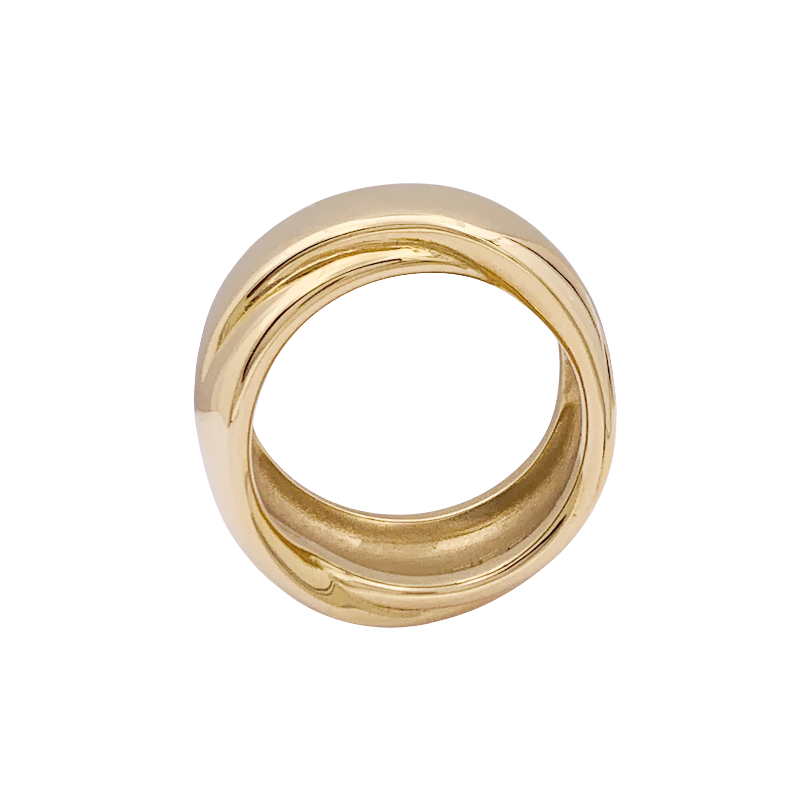Bague Hermès "Volte", or jaune. - Image 3