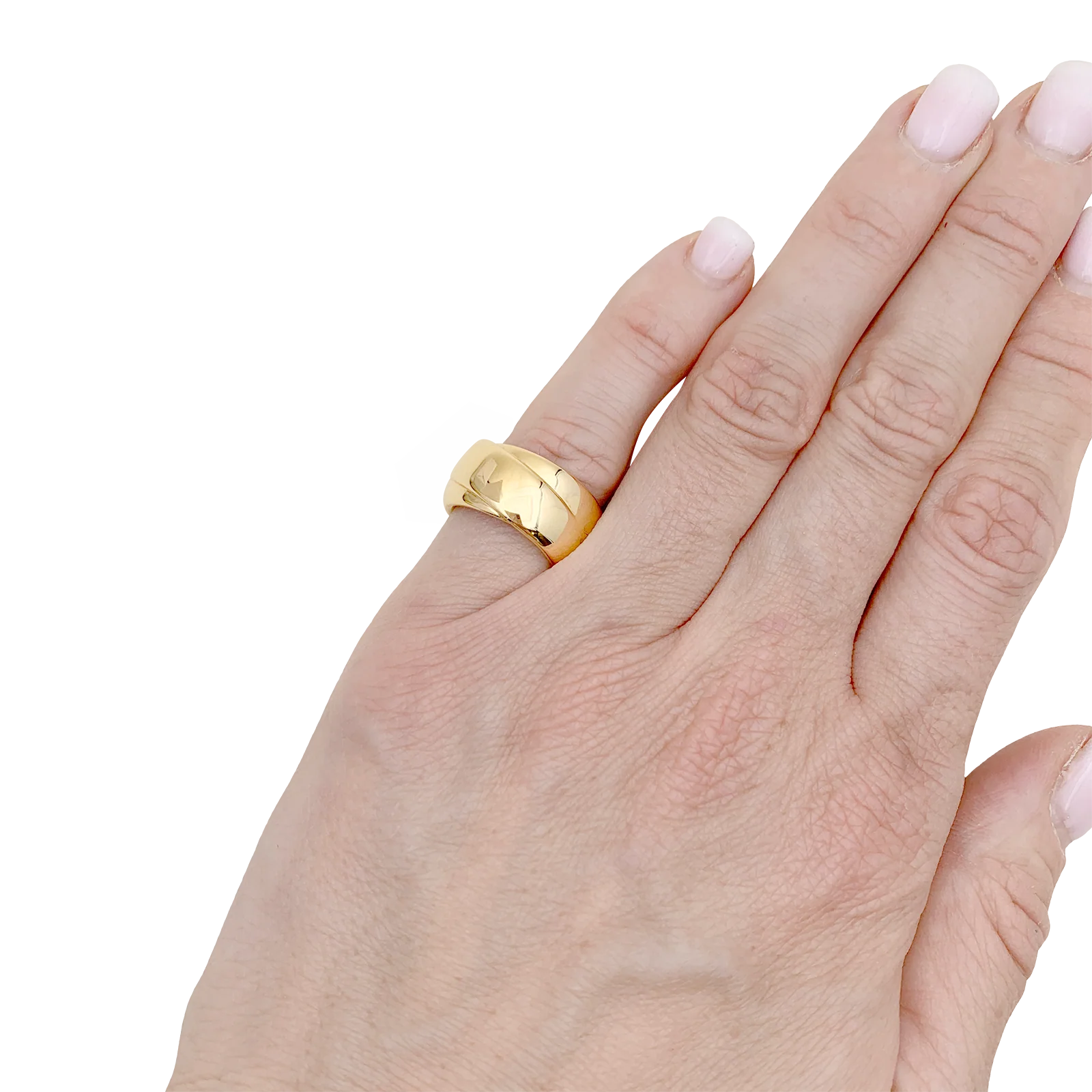 Bague Hermès "Volte", or jaune. - Image 6