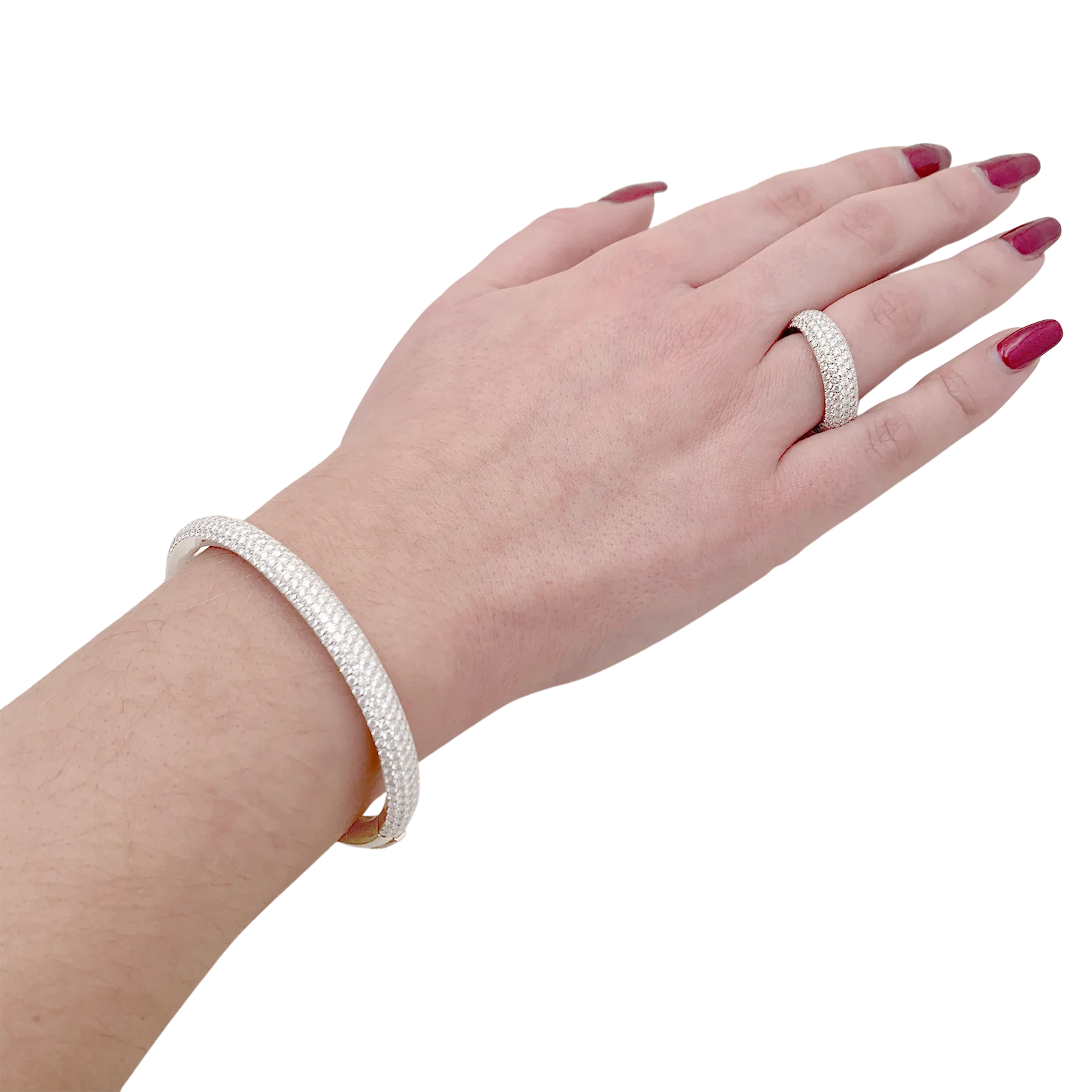Bague Messika "Divine Enigma" or rose, diamants. - Image 5