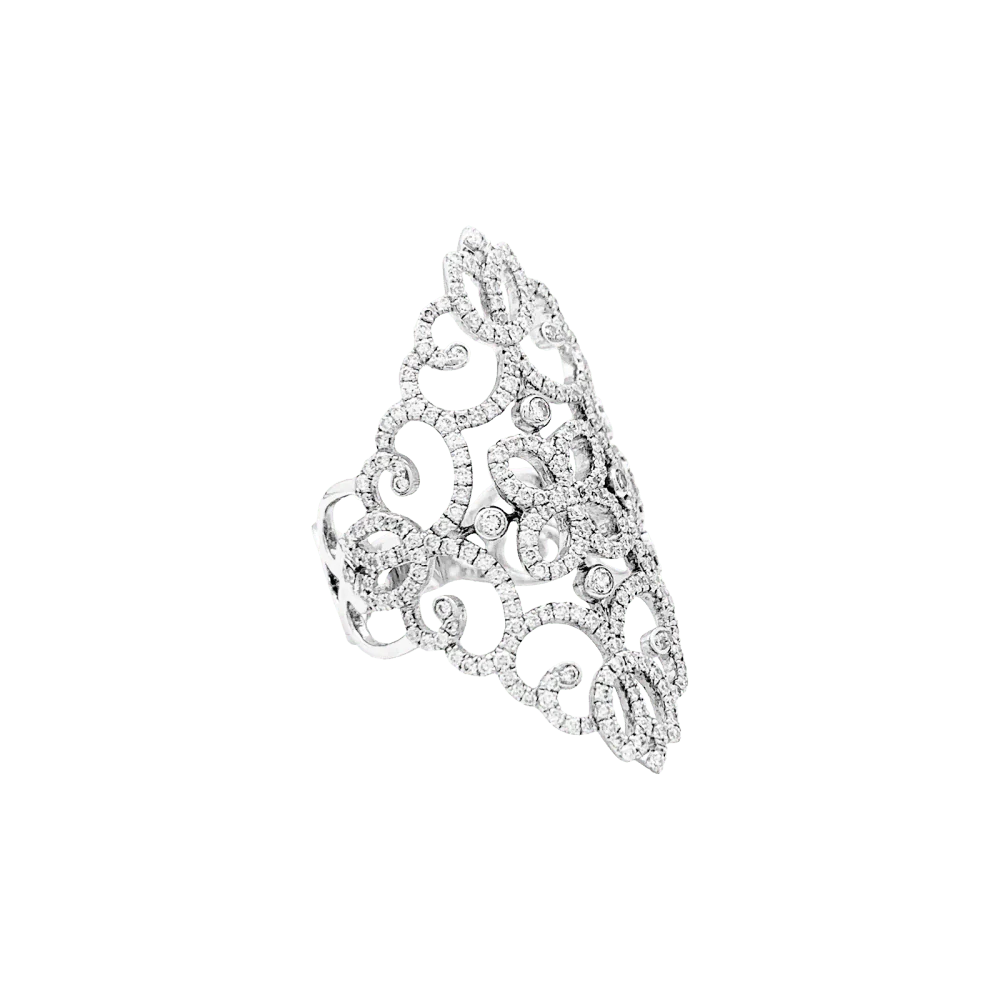 Bague Messika, "Eden", or blanc, diamants. - Image 4