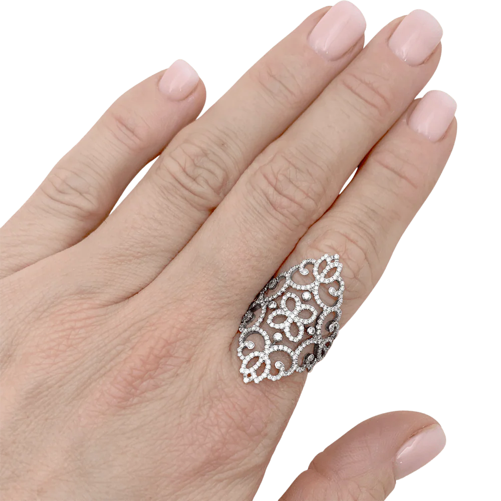Bague Messika, "Eden", or blanc, diamants. - Image 7