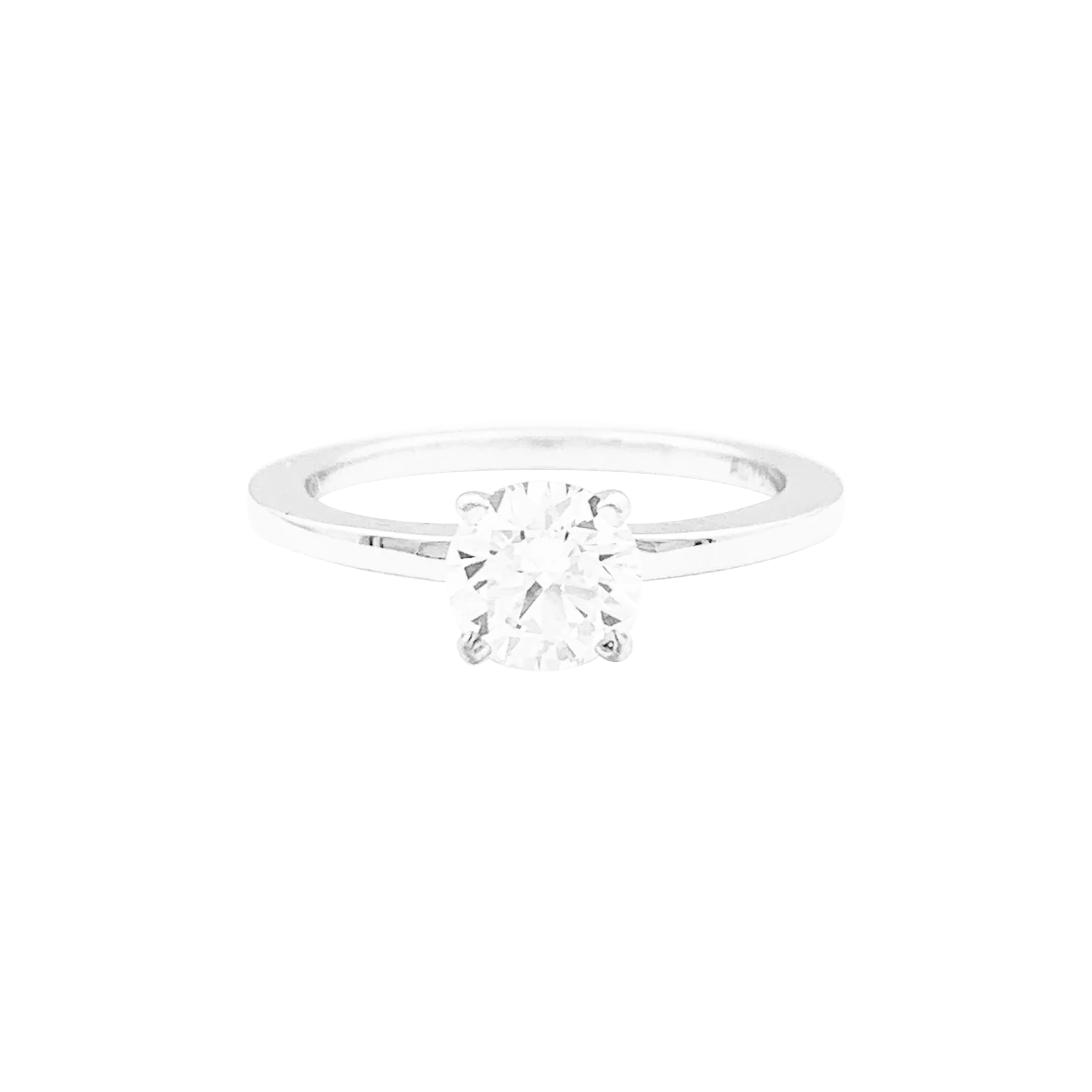 Bague MESSIKA, "Emotion", diamant, or blanc.