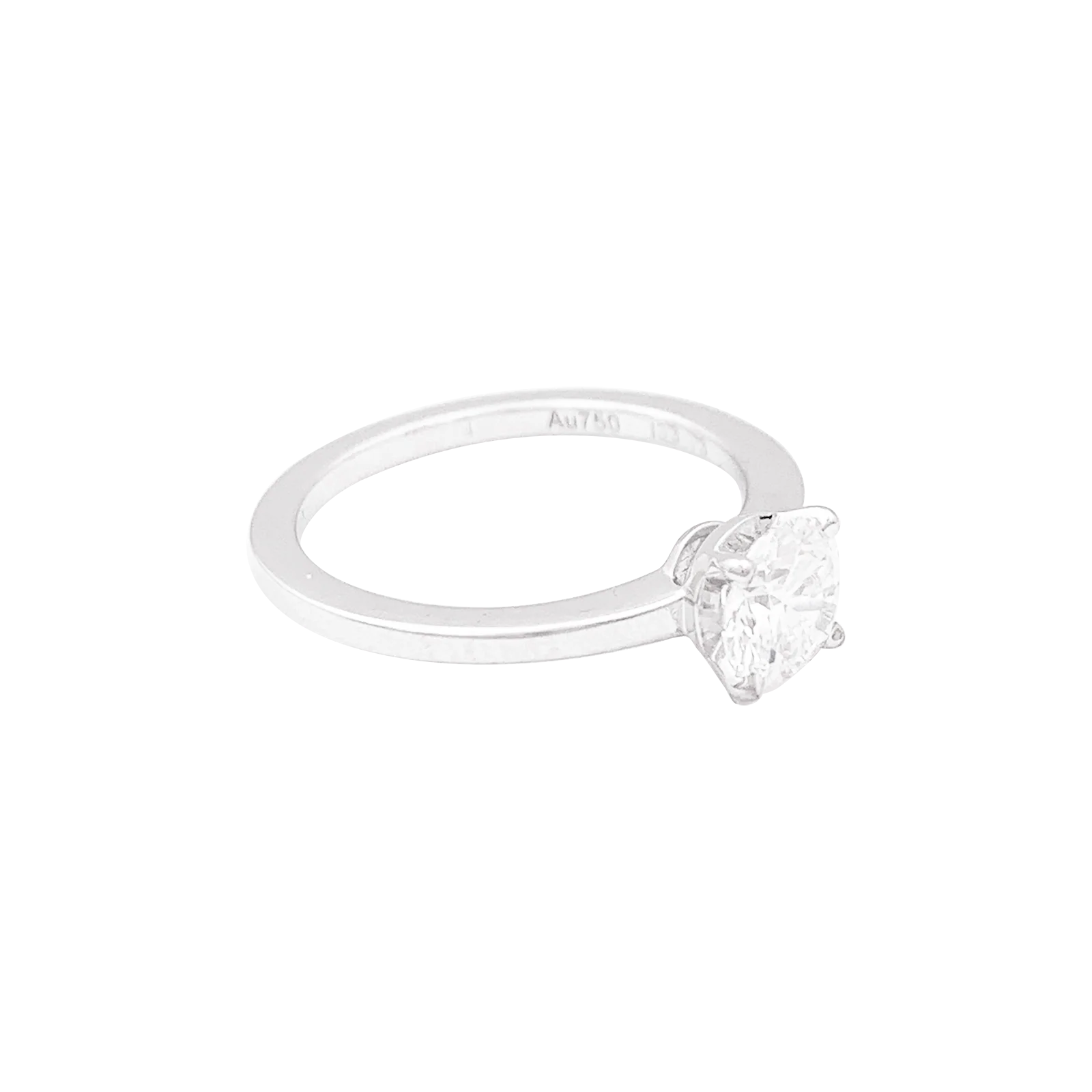 Bague MESSIKA, "Emotion", diamant, or blanc. - Image 2