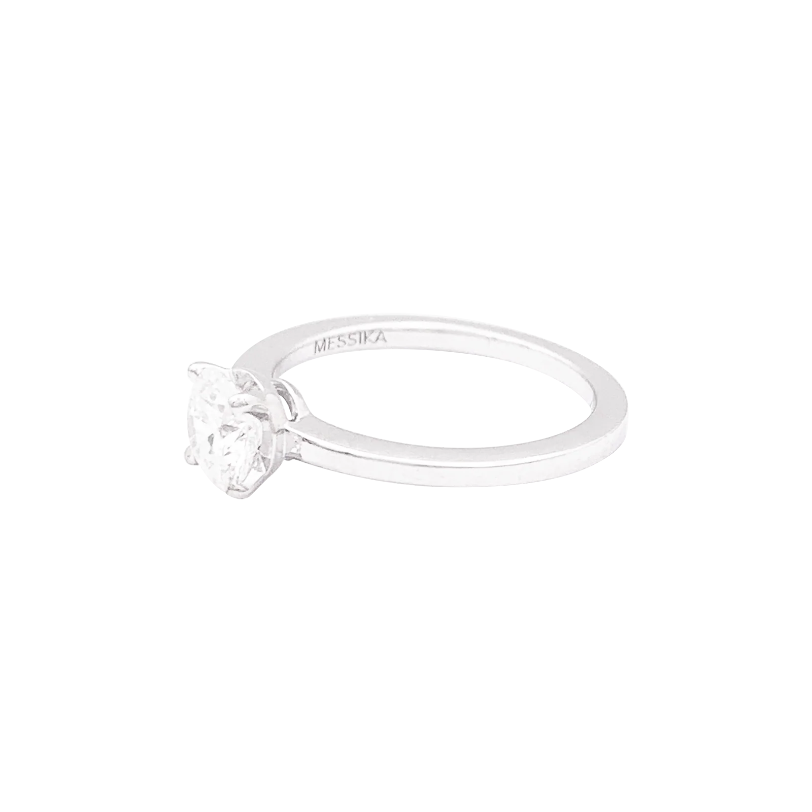 Bague MESSIKA, "Emotion", diamant, or blanc. - Image 3