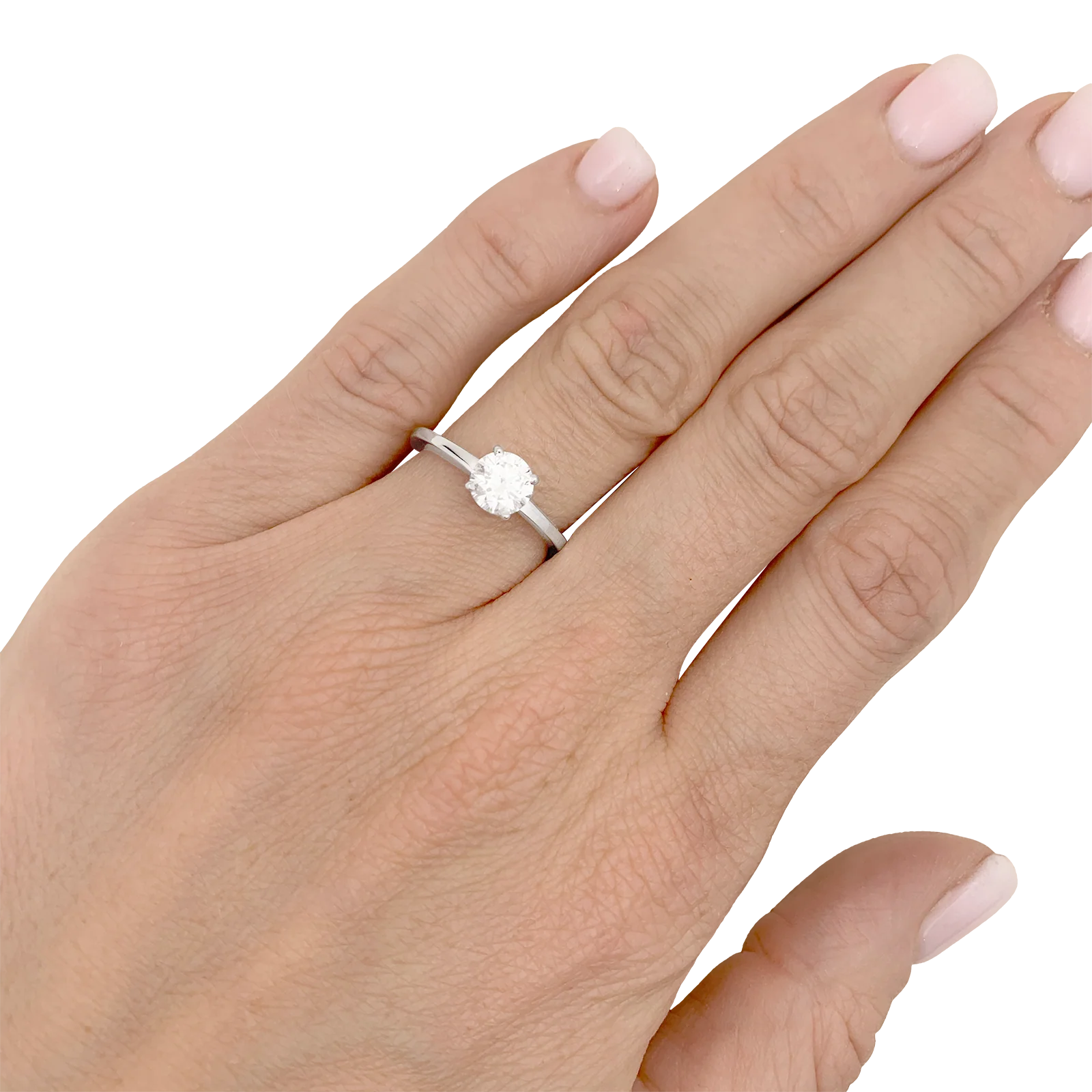 Bague MESSIKA, "Emotion", diamant, or blanc. - Image 6