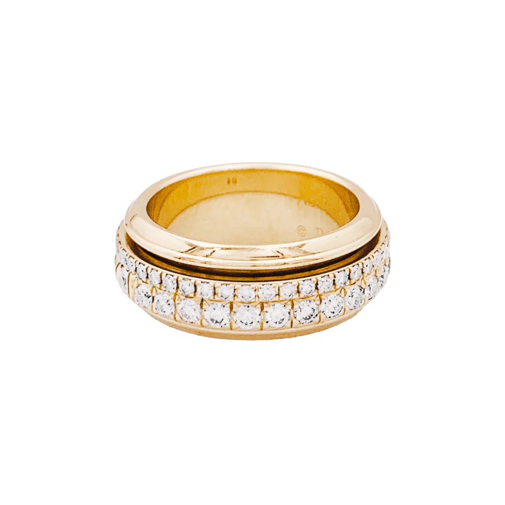 Bague Piaget, "Possession", or rose et diamants. - Image 2