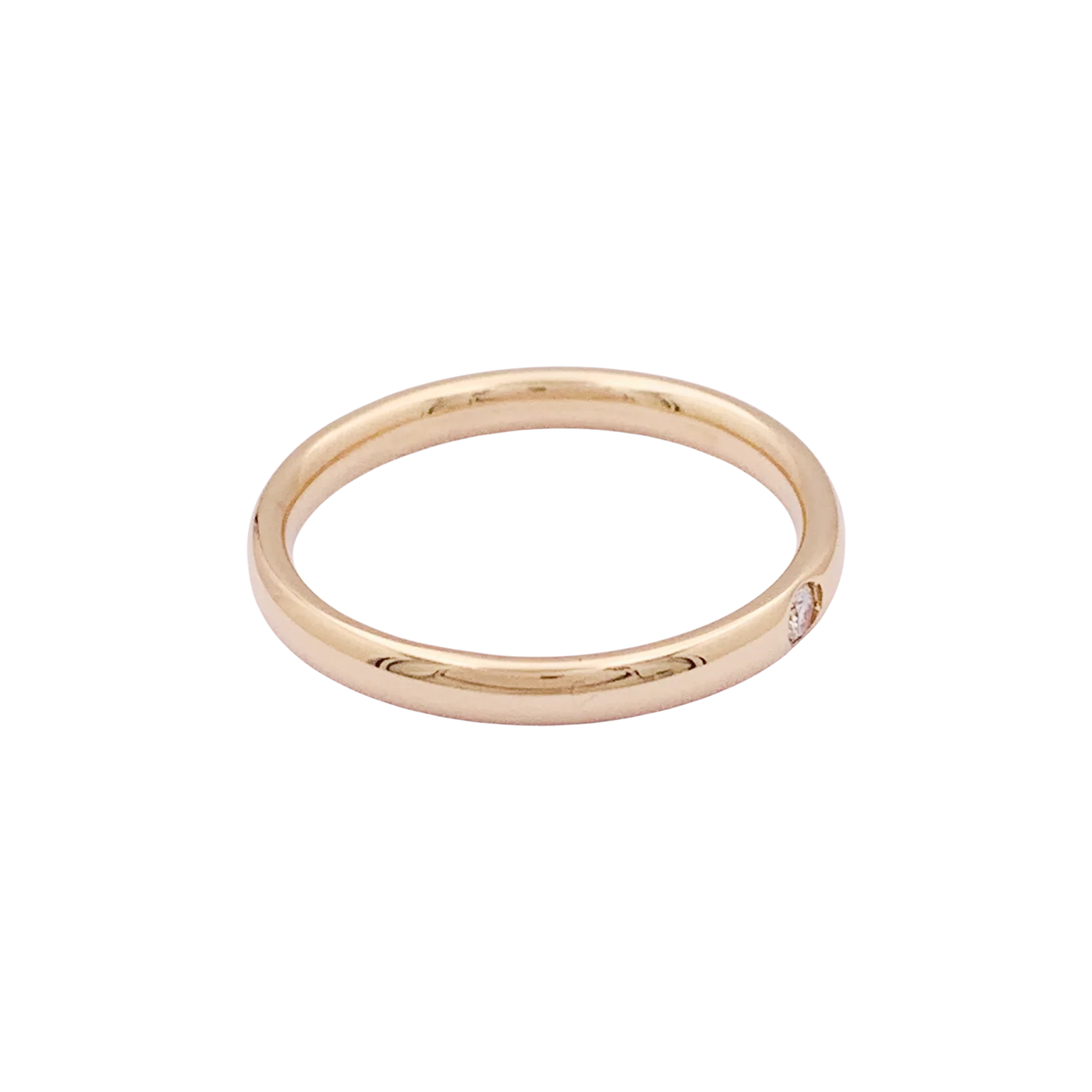 Bague Pomellato, "Lucciole", or rose, diamant. - Image 3