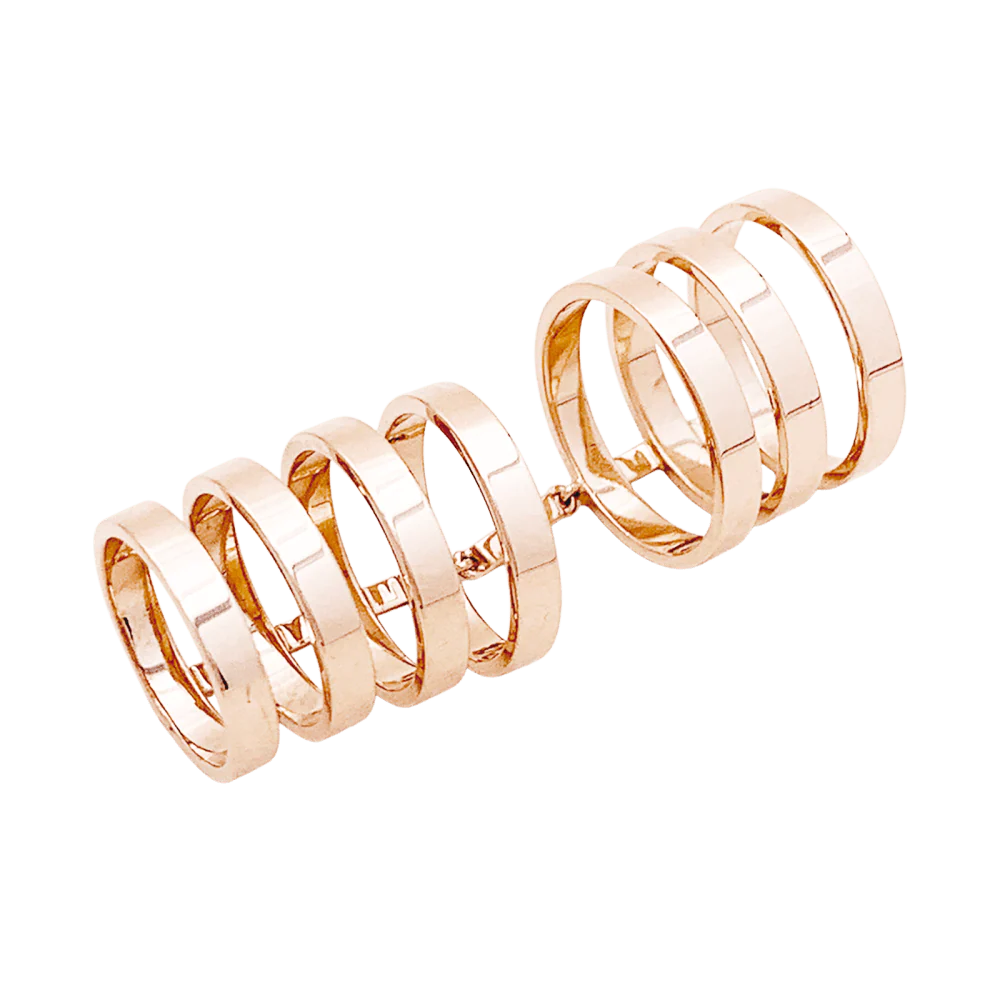 Bague Repossi, "Berbere", or rose.