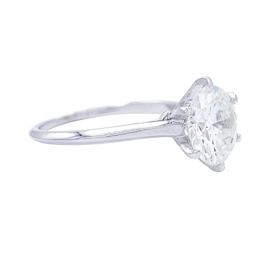 Bague solitaire diamant. - Image 3