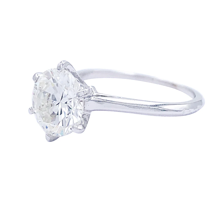 Bague solitaire diamant. - Image 4