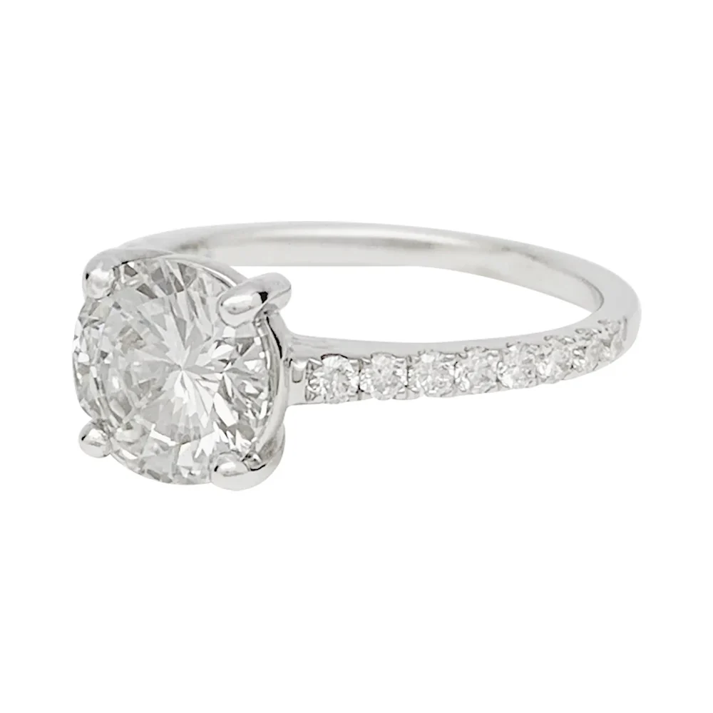 Bague solitaire diamant 1,53 carat. - Image 3