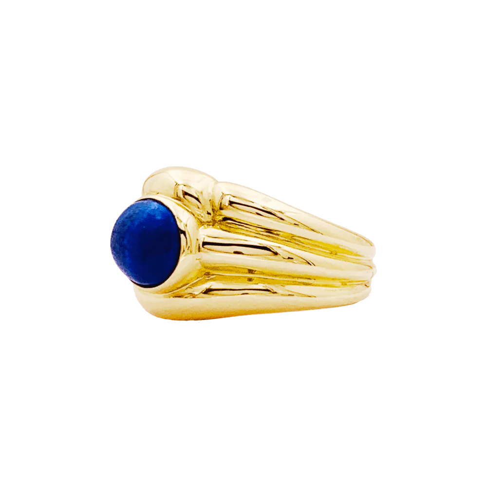 Bague Van Cleef & Arpels, lapis-lazuli, or jaune. - Image 3