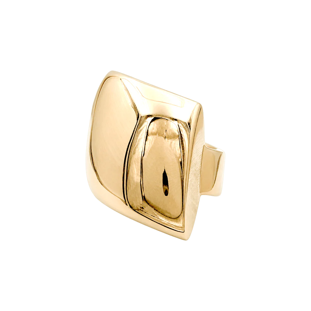 Bague Vhernier, or jaune. - Image 2