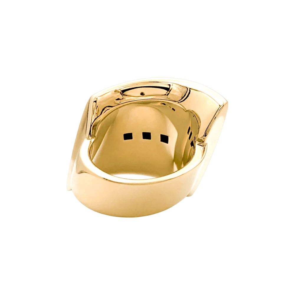 Bague Vhernier, or jaune. - Image 4