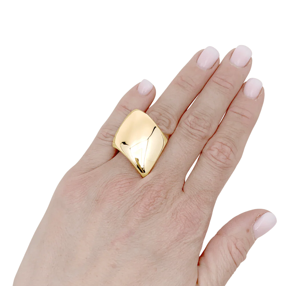 Bague Vhernier, or jaune. - Image 6