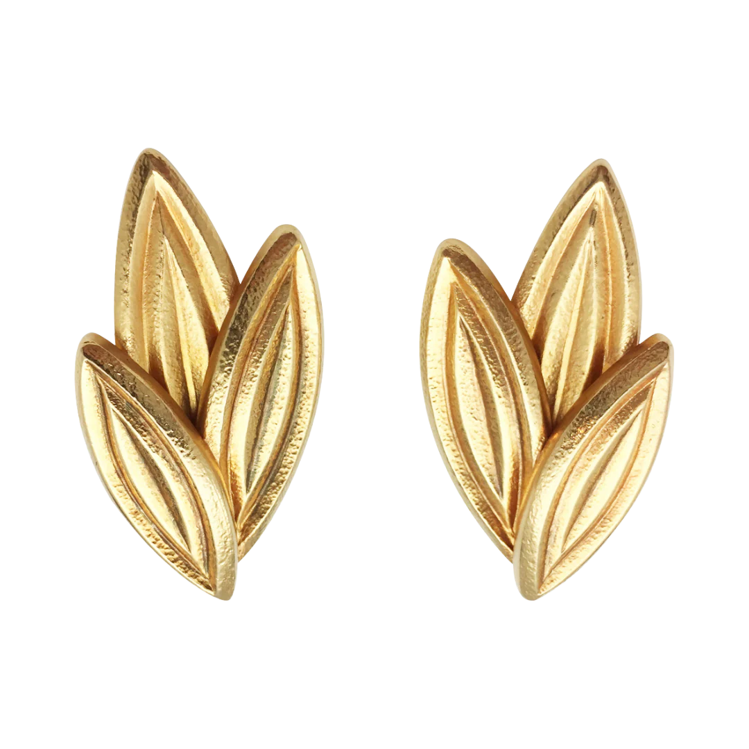 boucles d'oreilles lalaounis or jaune
