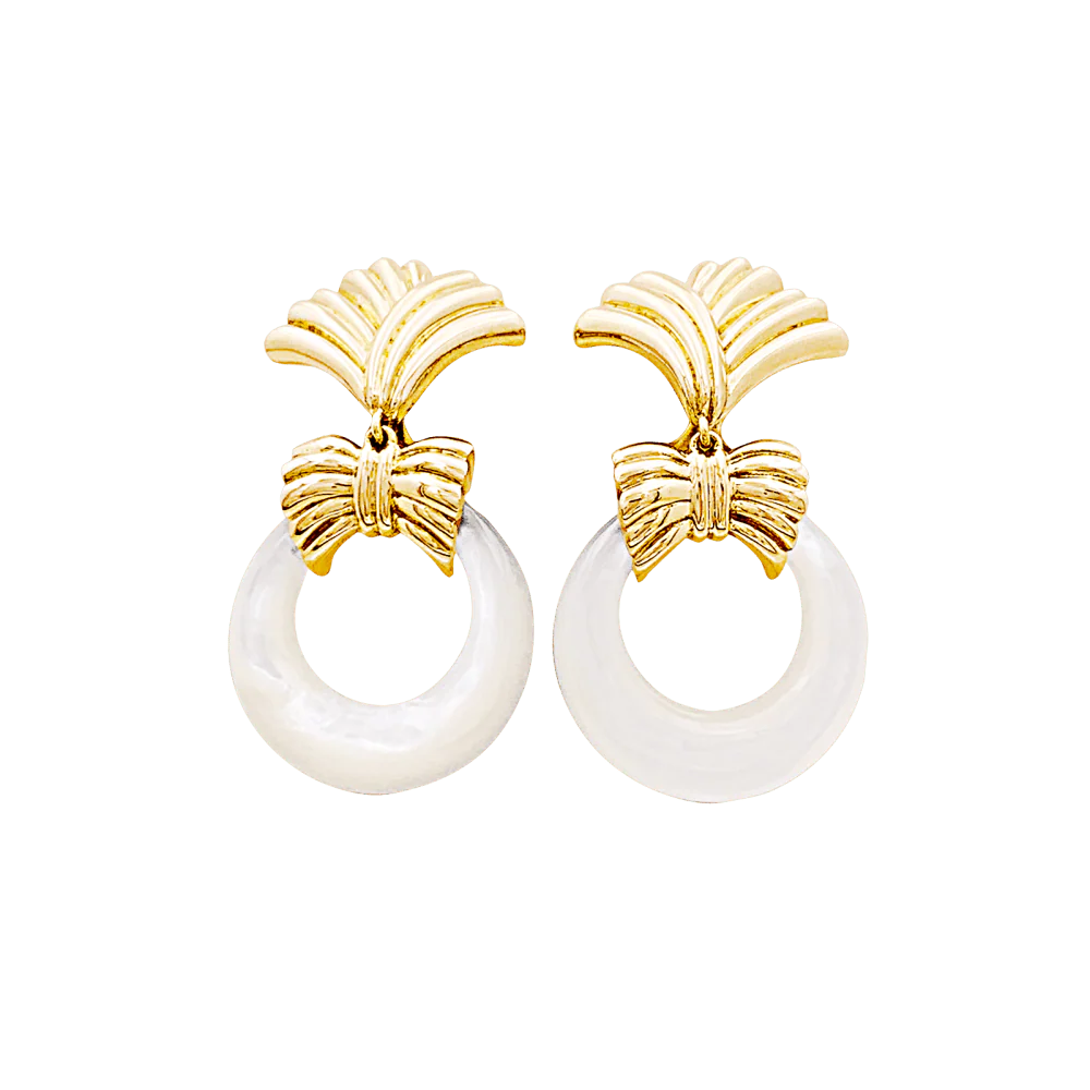 Boucles d'oreilles transformables Van Cleef & Arpels, or jaune, pierres de couleur. - Image 4
