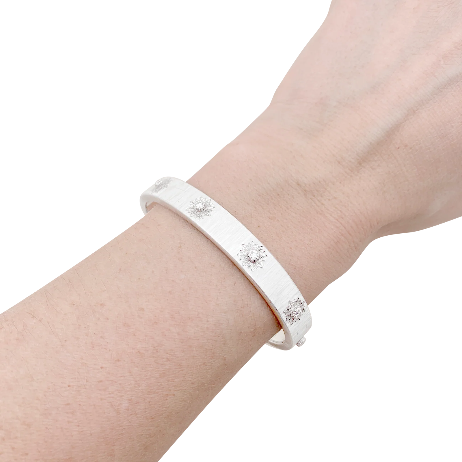 Bracelet Buccellati "Macri Classica" or blanc, diamants. - Image 6