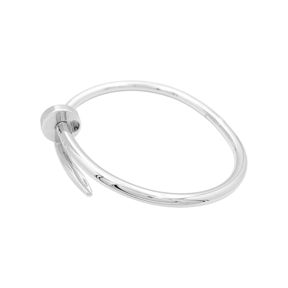 Bracelet Cartier, "Juste un Clou", or blanc. - Image 3