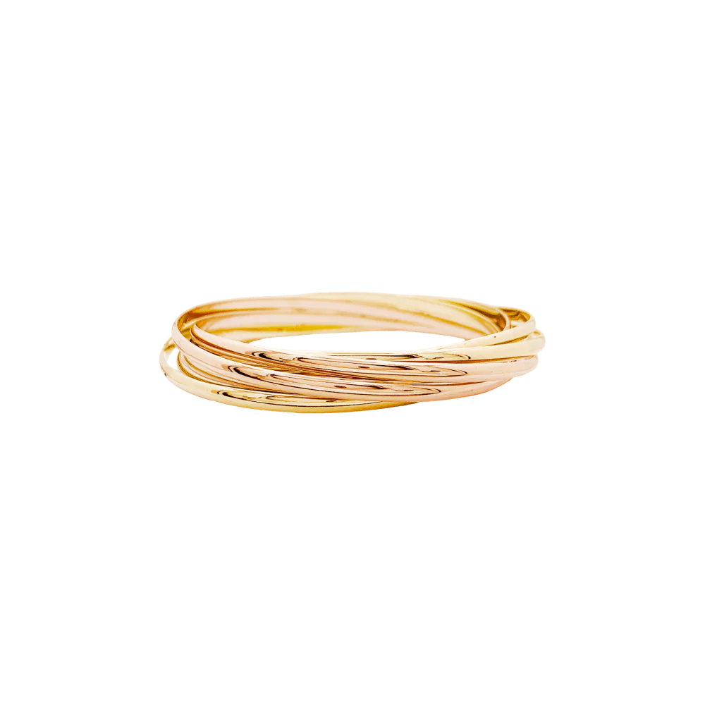 Bracelet Cartier, "Trinity Semainier", trois ors. 35225 - Image 3