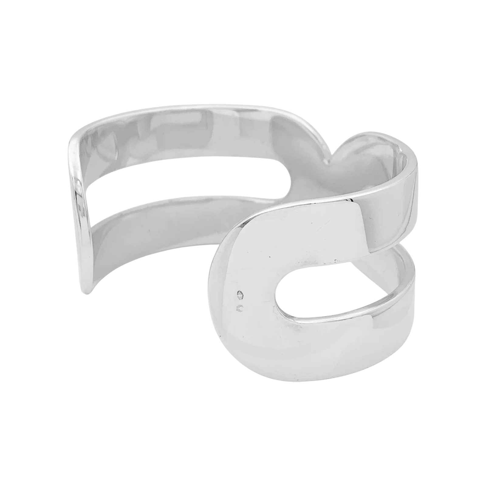 Bracelet Dinh Van, "Maillon XL", argent. - Image 4